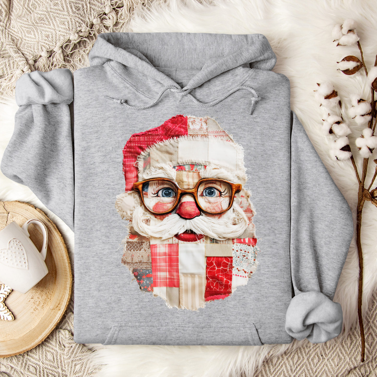 Patchwork Santa