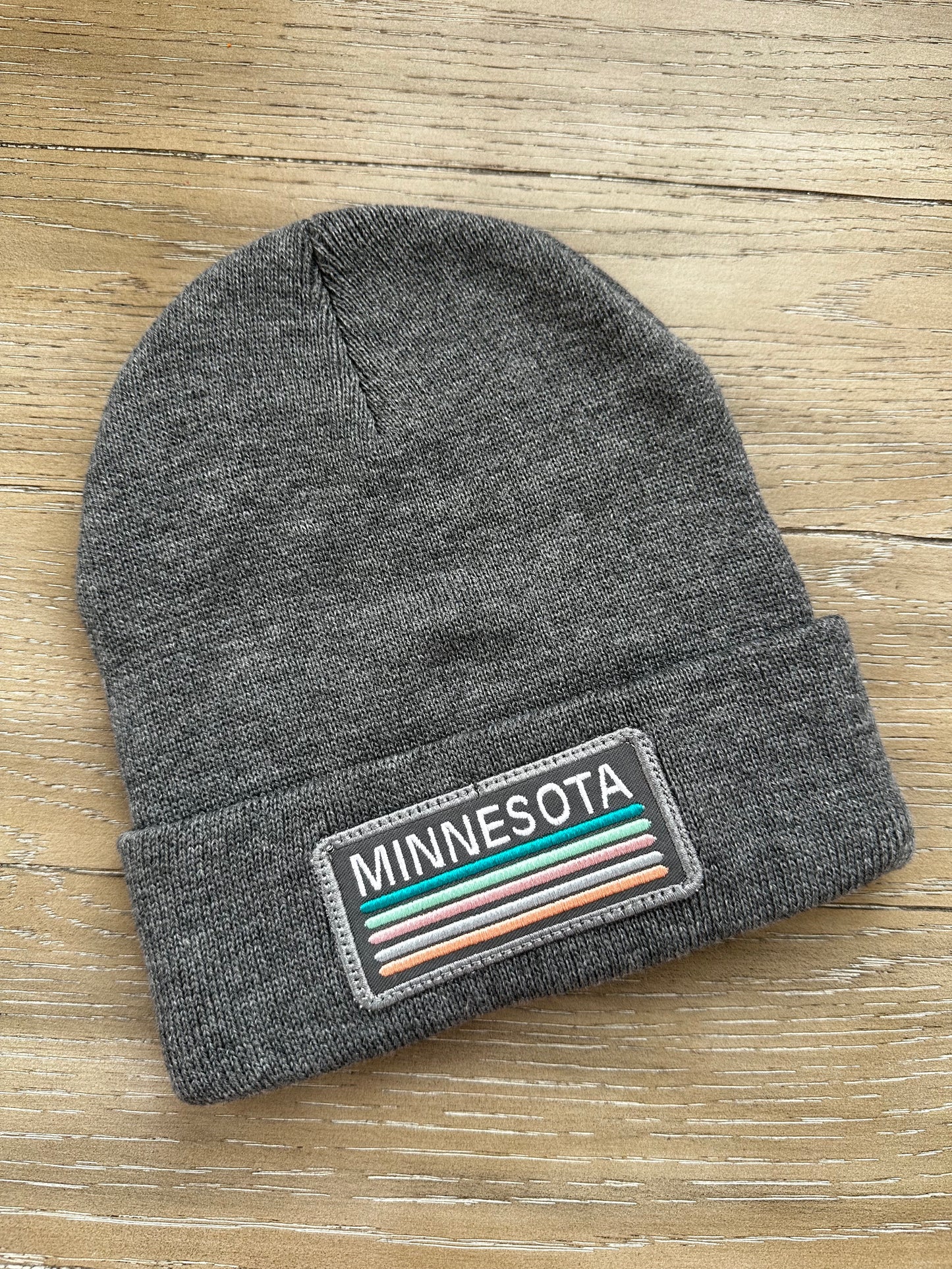 Gray MN Beanie