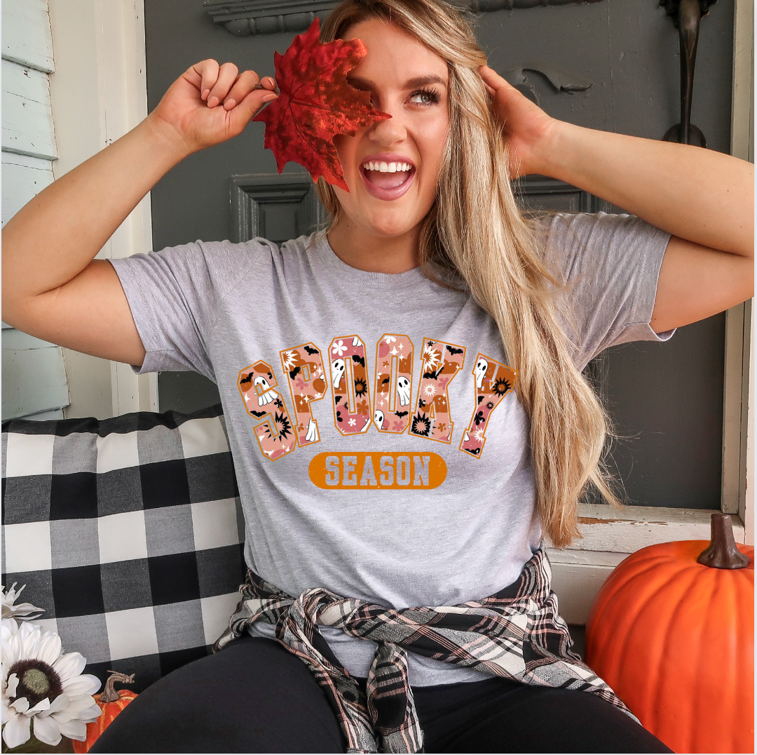 Spooky Vibes Varsity Style
