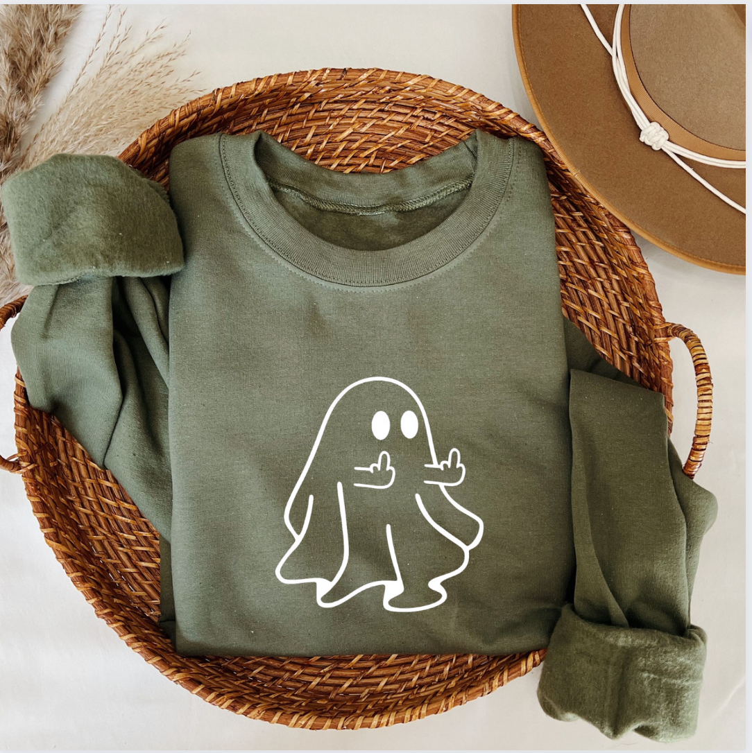 Middle Finger Ghost - Large
