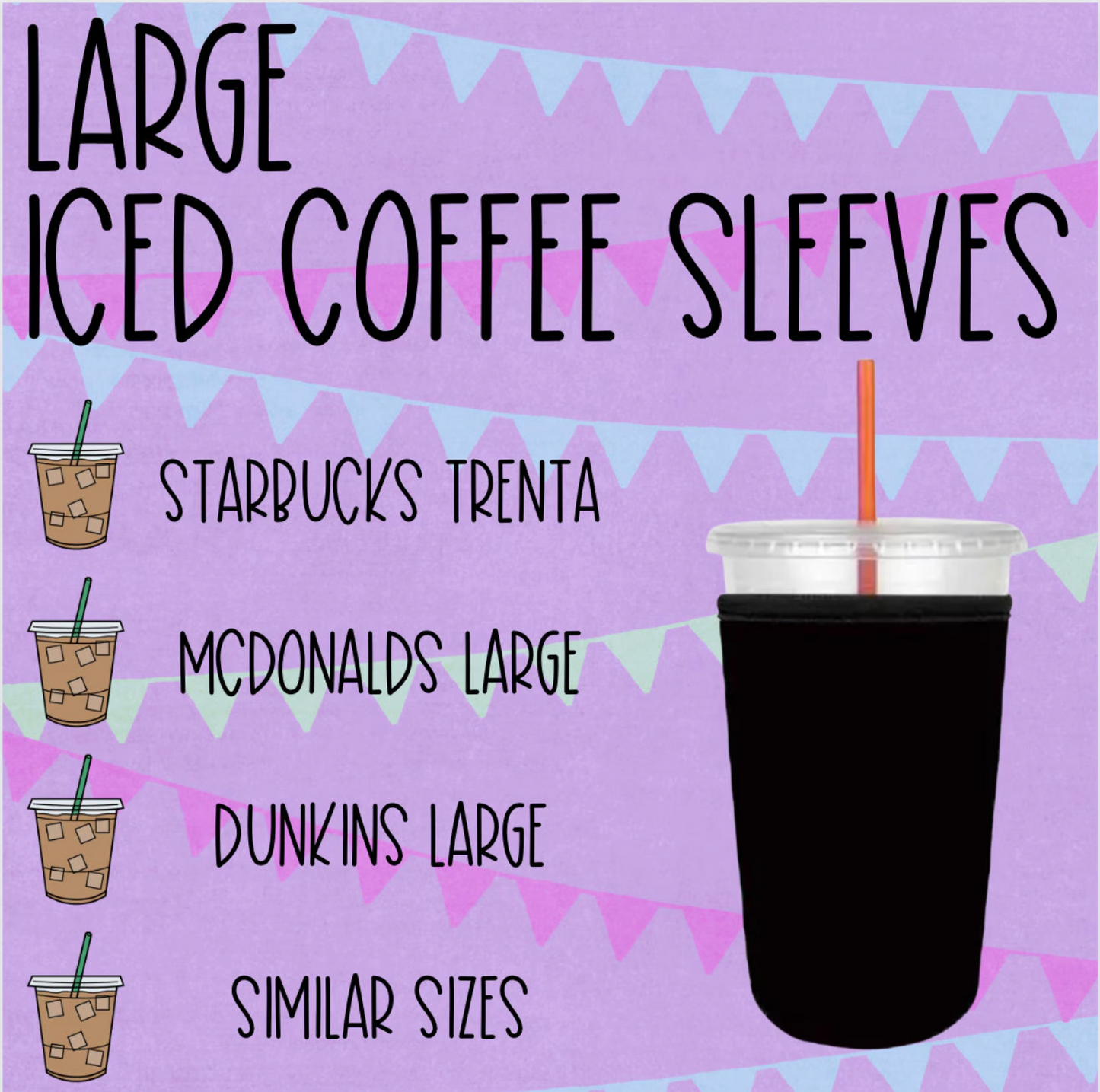 Composition Notebook Iced Coffee Sleeve