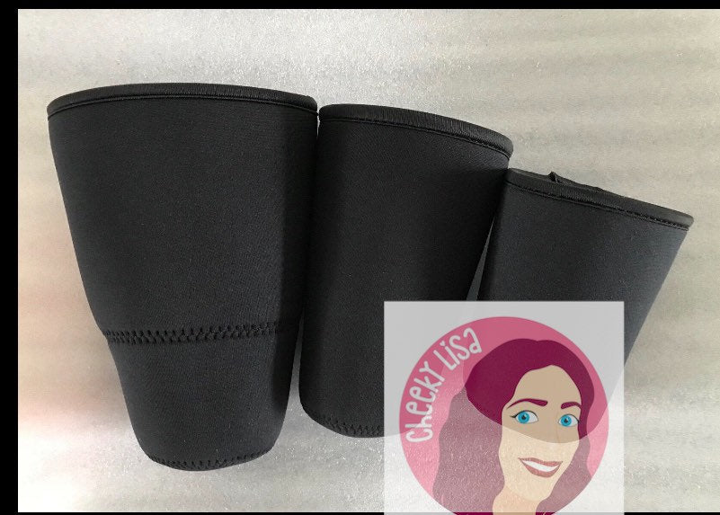 Custom Neoprene Iced Coffee Cup Sleeves