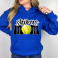 Strikers Softball Mom Hoodie