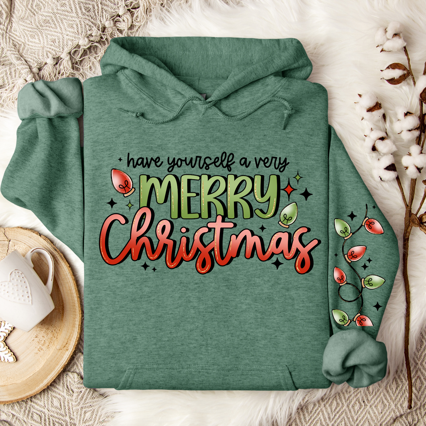 Merry Christmas - Optional Sleeve Design