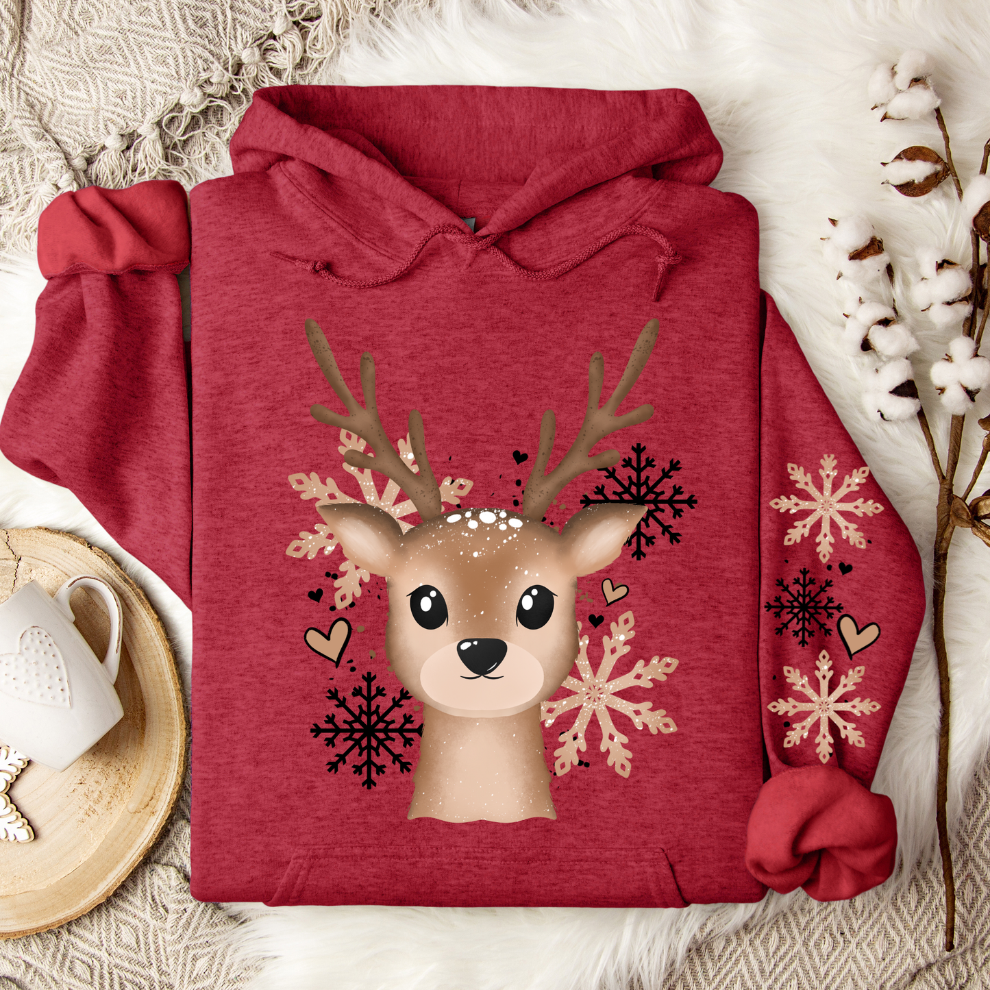 Reindeer (Youth) - Optional Sleeve Design