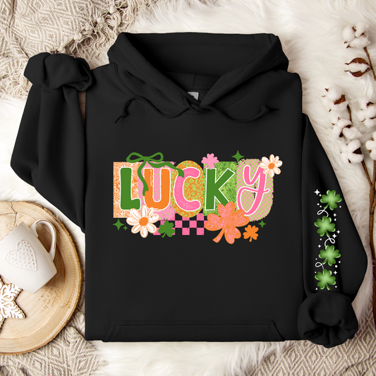 Lucky - Optional Sleeve Design - Black or White
