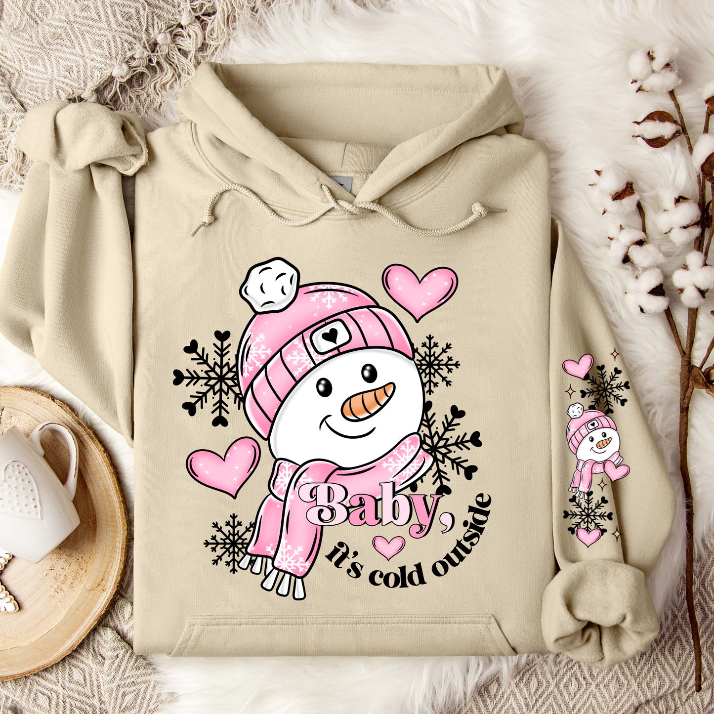 Baby It's Cold Outside - Optional Sleeve Design