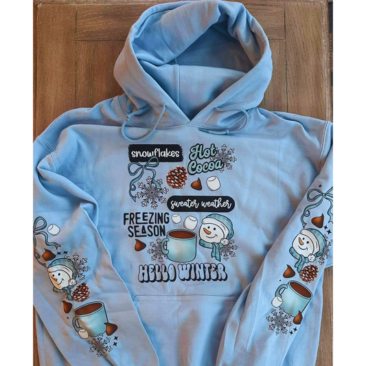 Hot Cocoa - Light Blue