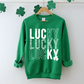 Lucky Distressed - Black or White