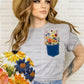 Pocket Full of Posies Tee - READY TO SHIP