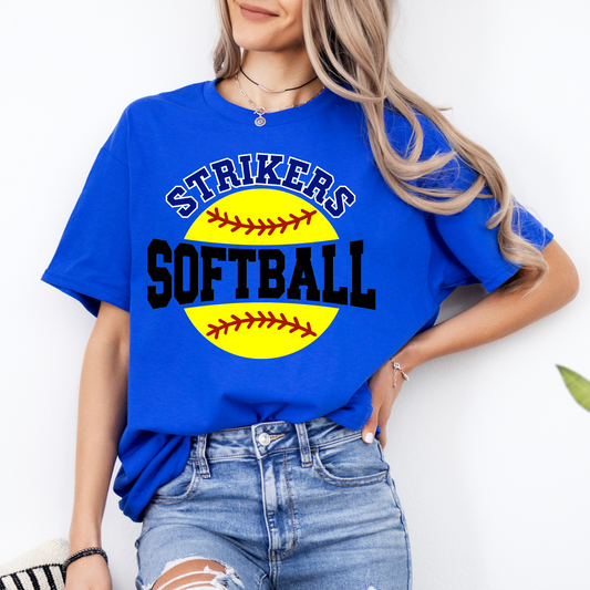 Strikers Softball Big Ball Tee