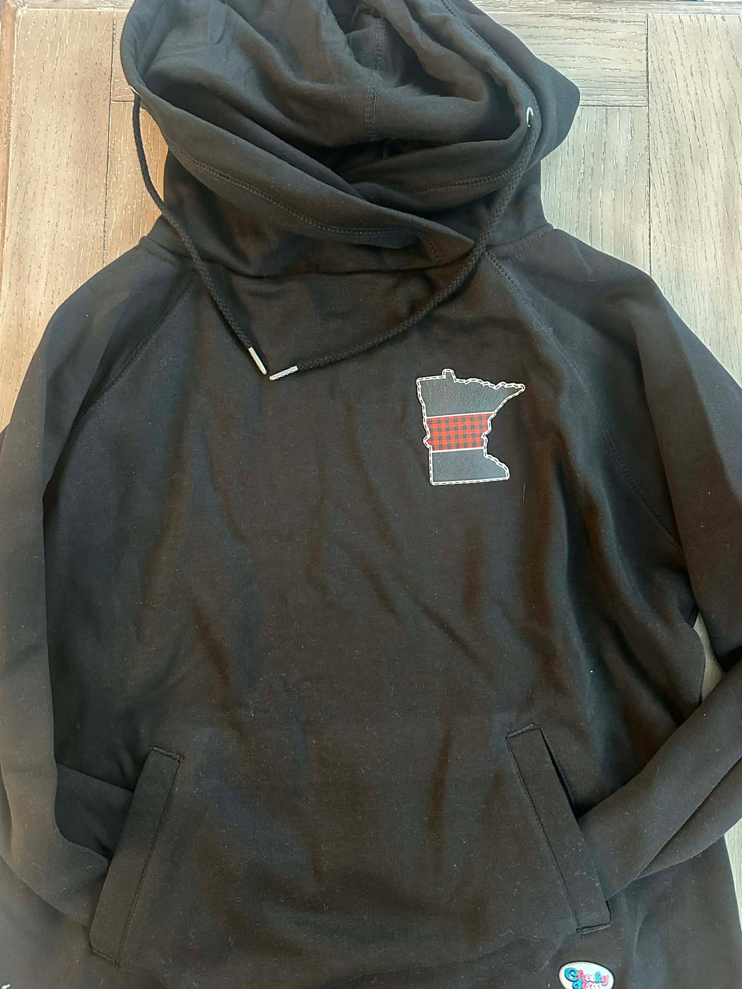 Minnesota Funnel Neck - Leather Patch