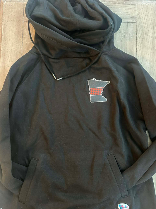 Minnesota Funnel Neck - Leather Patch