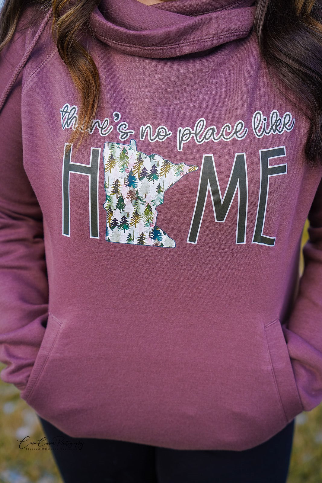 There's No Place Like Home Funnel Neck