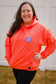 Stay Wild Hoodie - Sunset Coral