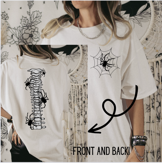 Spider Spine - Front and Back