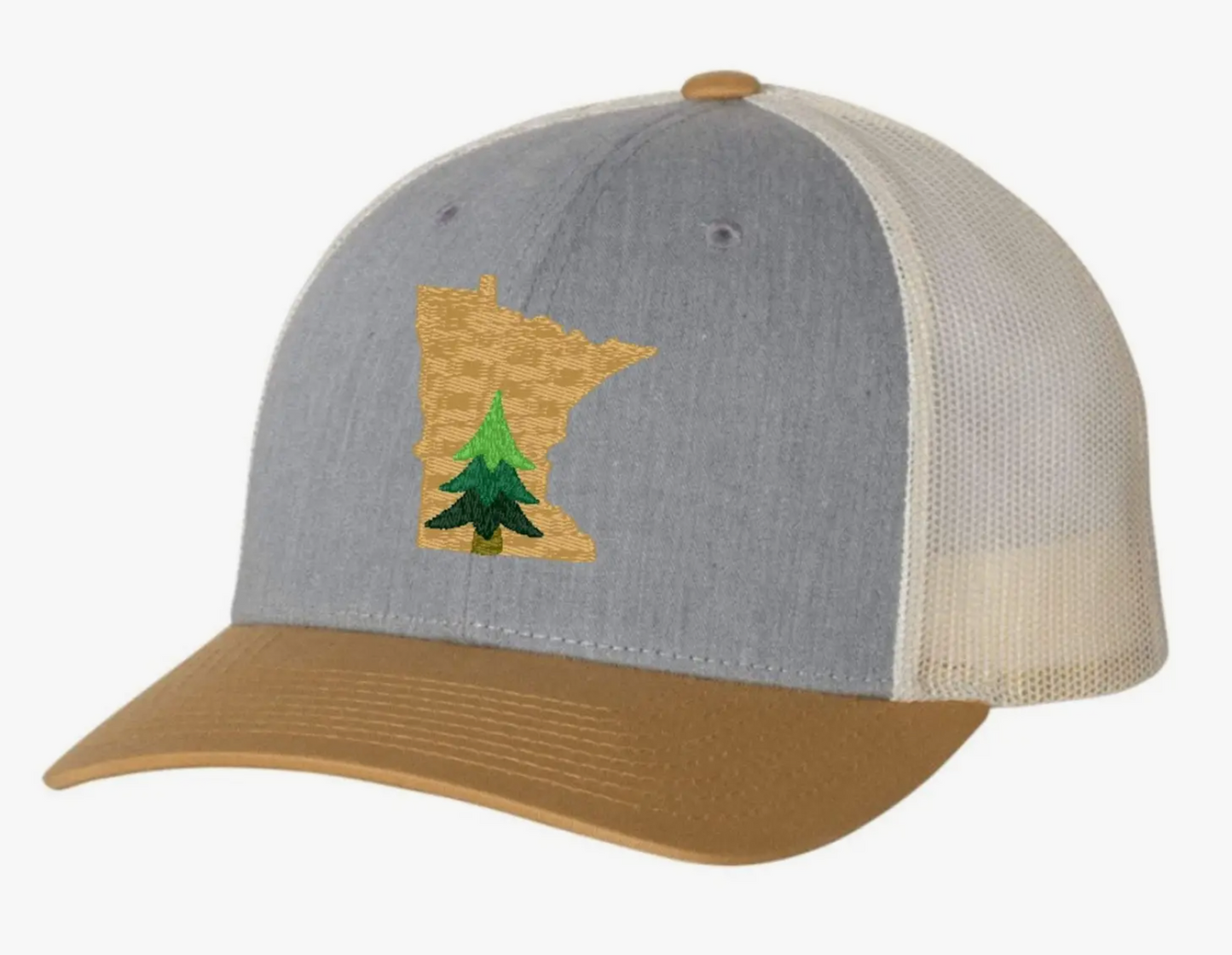 Pine Tree Mustard Hat