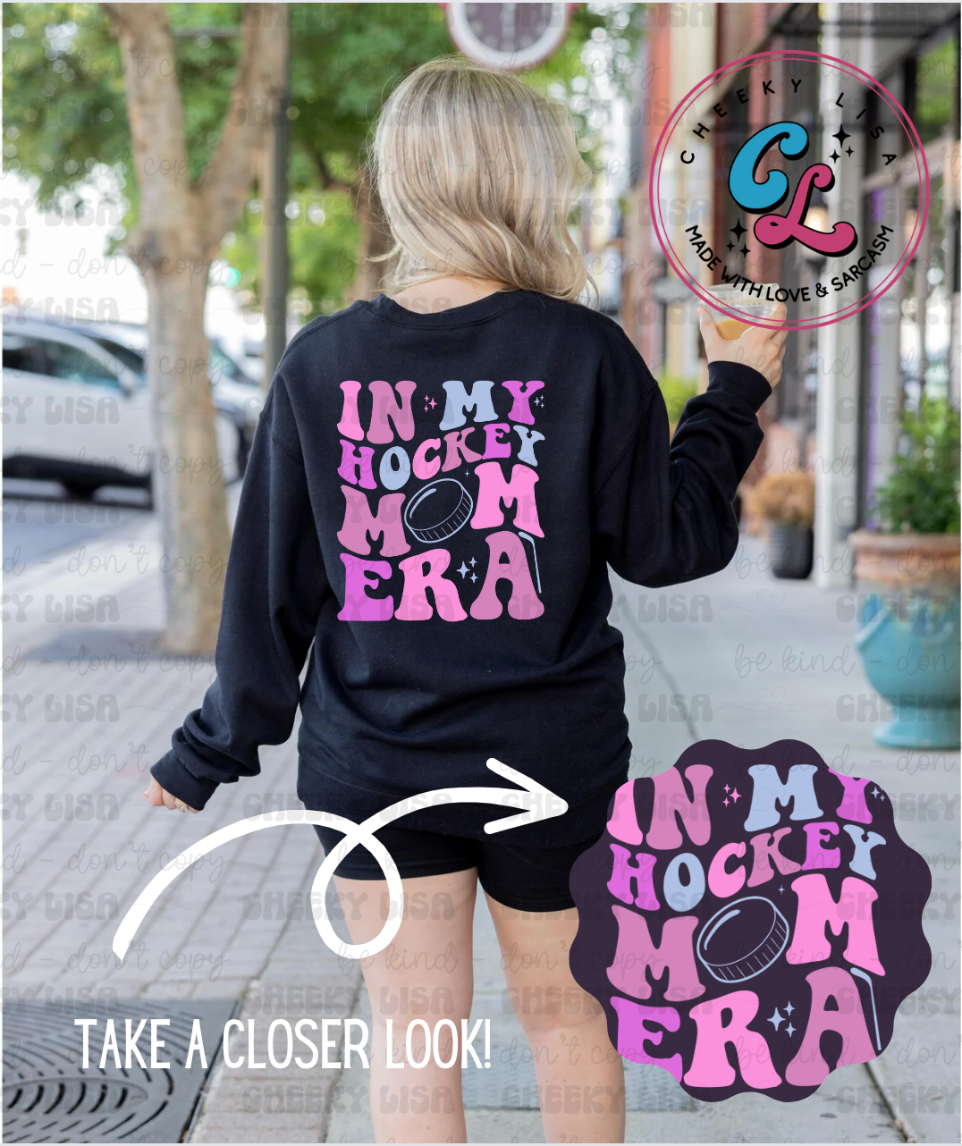 Hockey 2024 mom sweaters