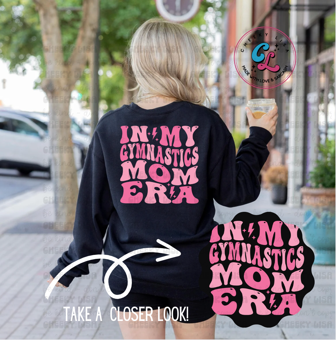 Gymnastics 2025 mom sweatshirt