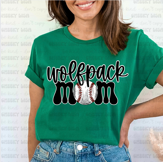 Wolfpack Mom Tee