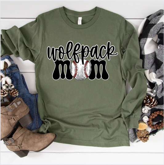 Wolfpack Mom Long Sleeve