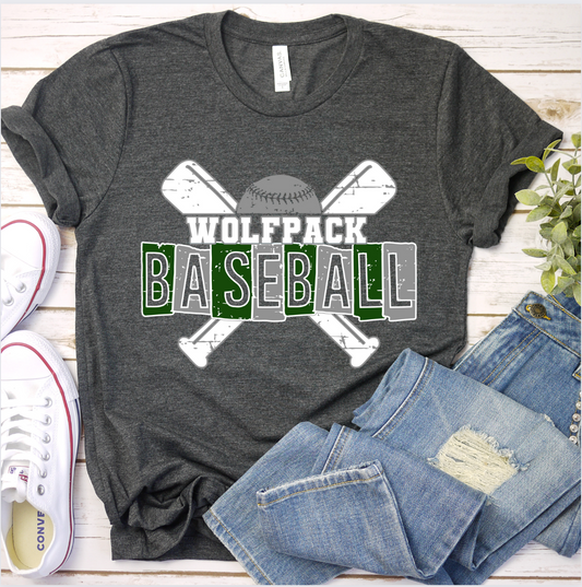 Wolfpack Baseball Cross Bats