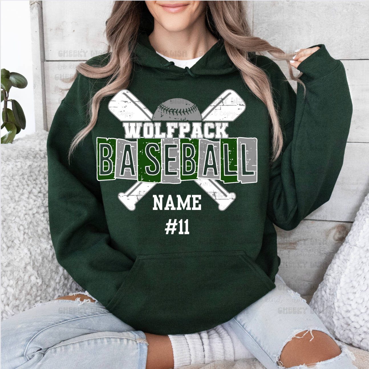 Wolfpack Baseball Hoodie