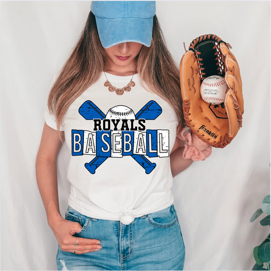 Royals Cross Bats Tee