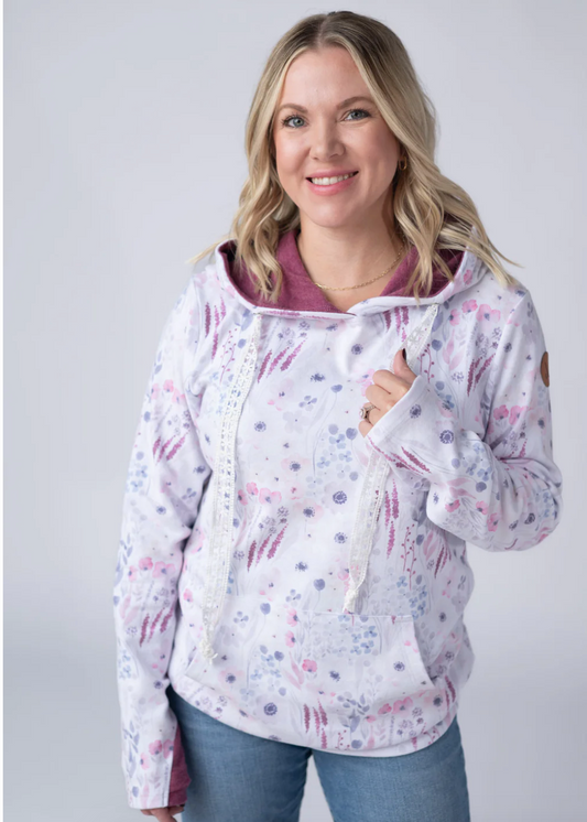 PREBOOK Hailey Pullover Hoodie - Wildflower Gardens