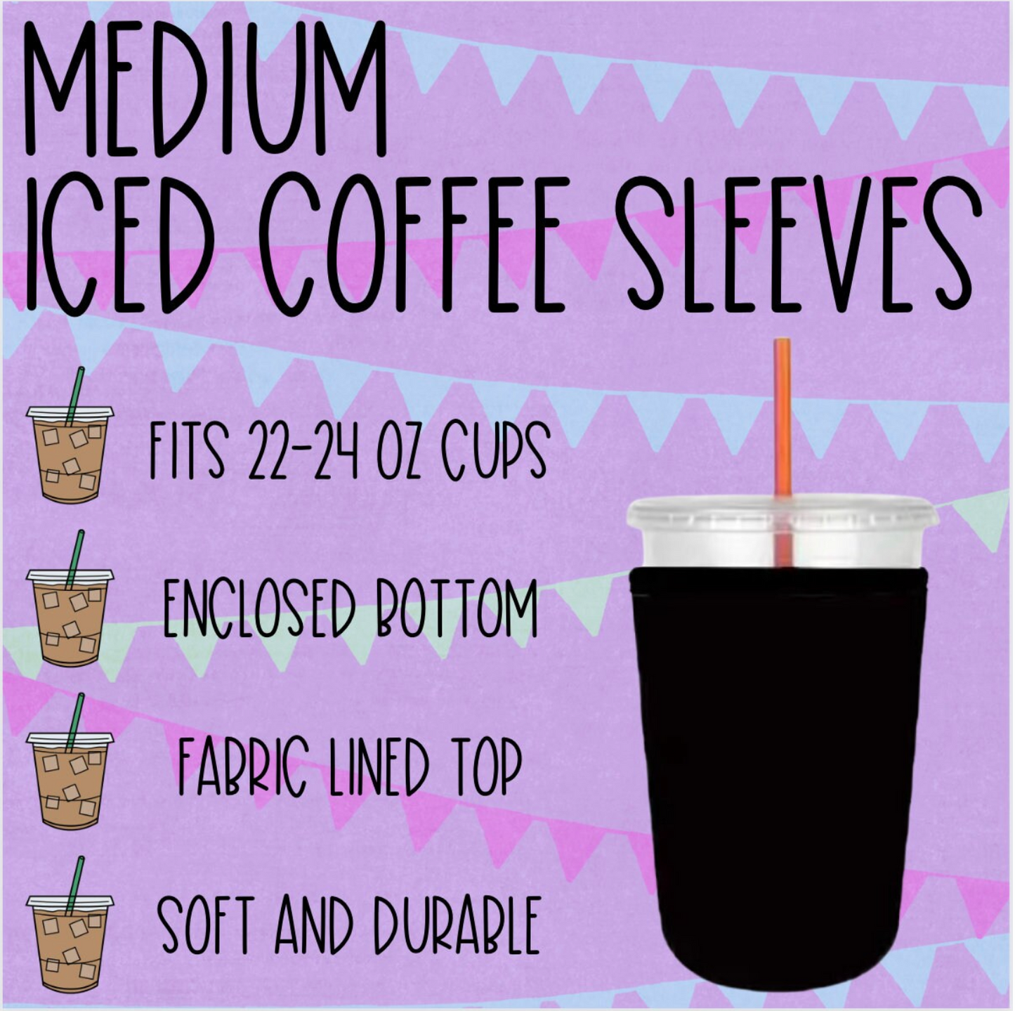 Pencil Iced Coffee Sleeve