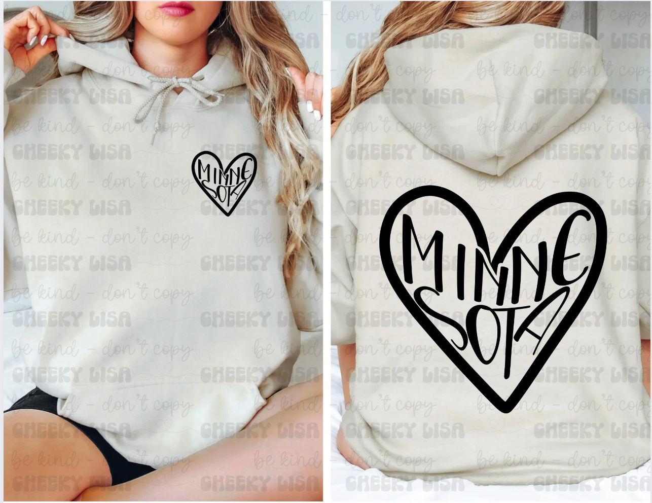 MN Heart - Front & Back Design