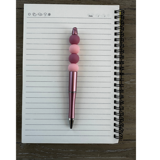Beadable Pen - Rosey Pink